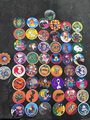 Pogs mixed lot slammers - pogs, &